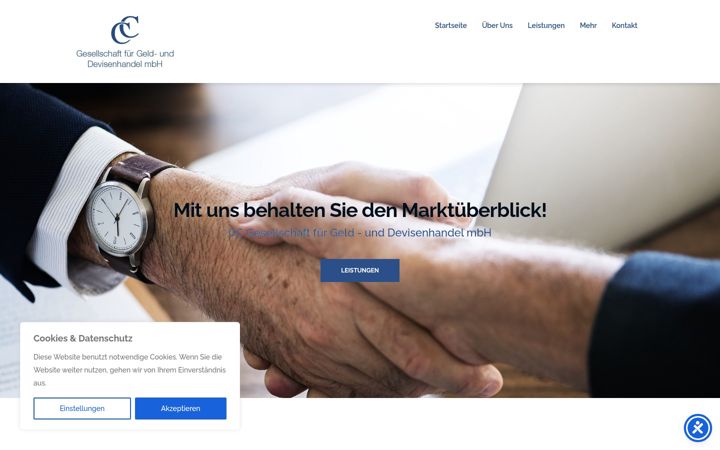 Screenshot of cc-geldhandel.de