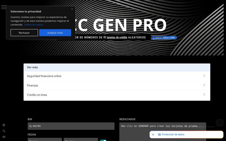 Screenshot of cc-genpro.com