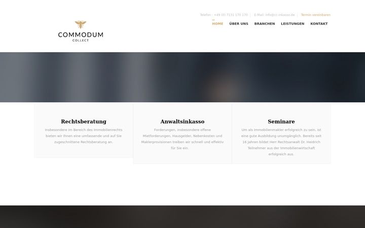 Screenshot of cc-inkasso.de
