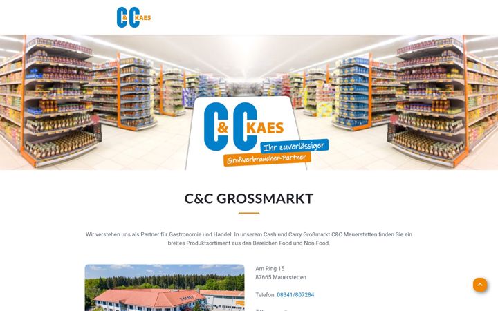 Screenshot of cc-mauerstetten.de