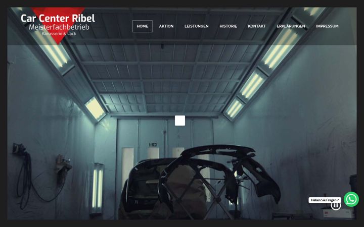 Screenshot von cc-ribel.de