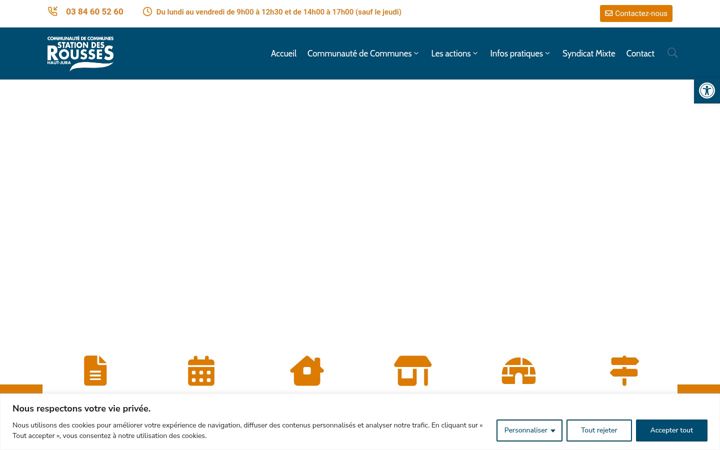 Screenshot ta' cc-stationdesrousses.fr