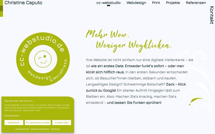 Screenshot von cc-webstudio.de