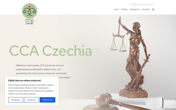 Screenshot ta' cca-czechia.cz