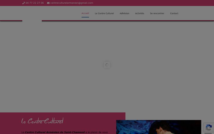 Screenshot von cca-stchamond.fr