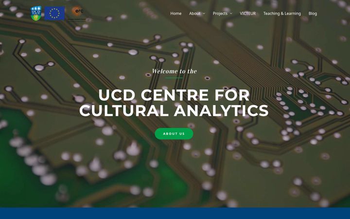 Capture d'écran de cca.ucd.ie