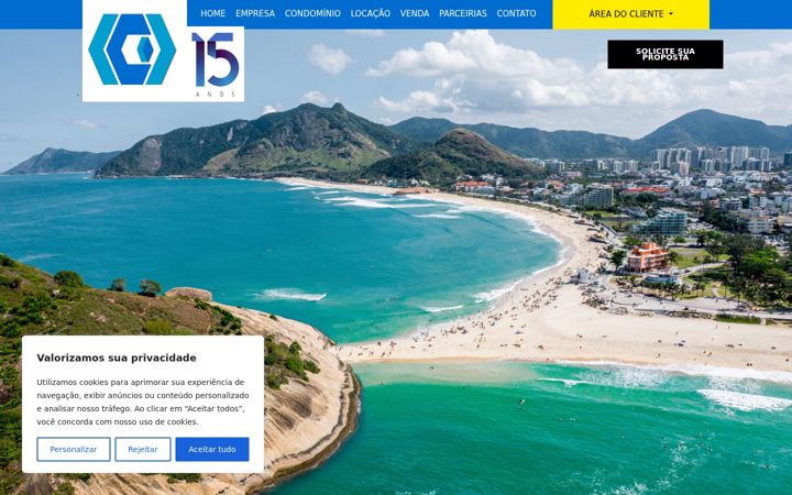 Screenshot of ccadministradora.com.br