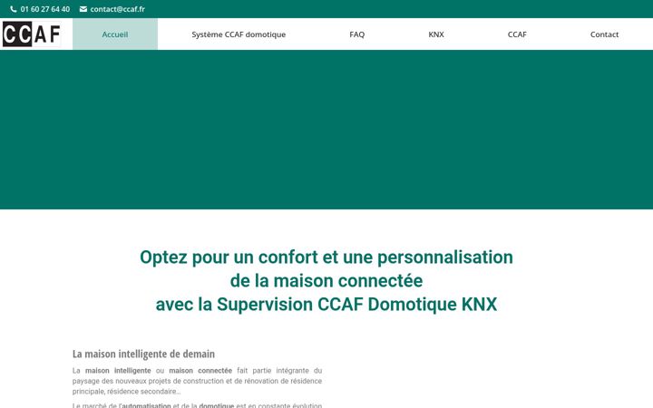 Snímek obrazovky ccaf.fr