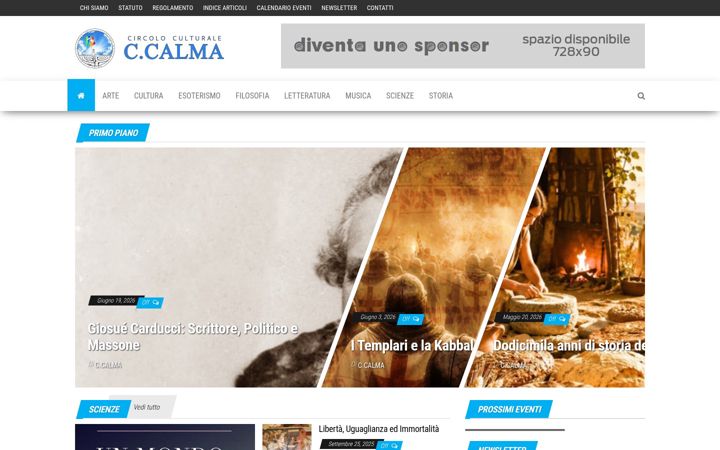 Ekrano kopija ccalma.org