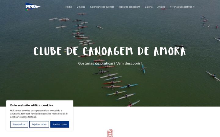 Screenshot von ccamora.pt