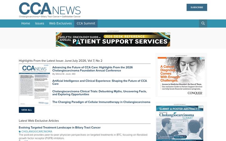 Screenshot of ccanewsonline.com