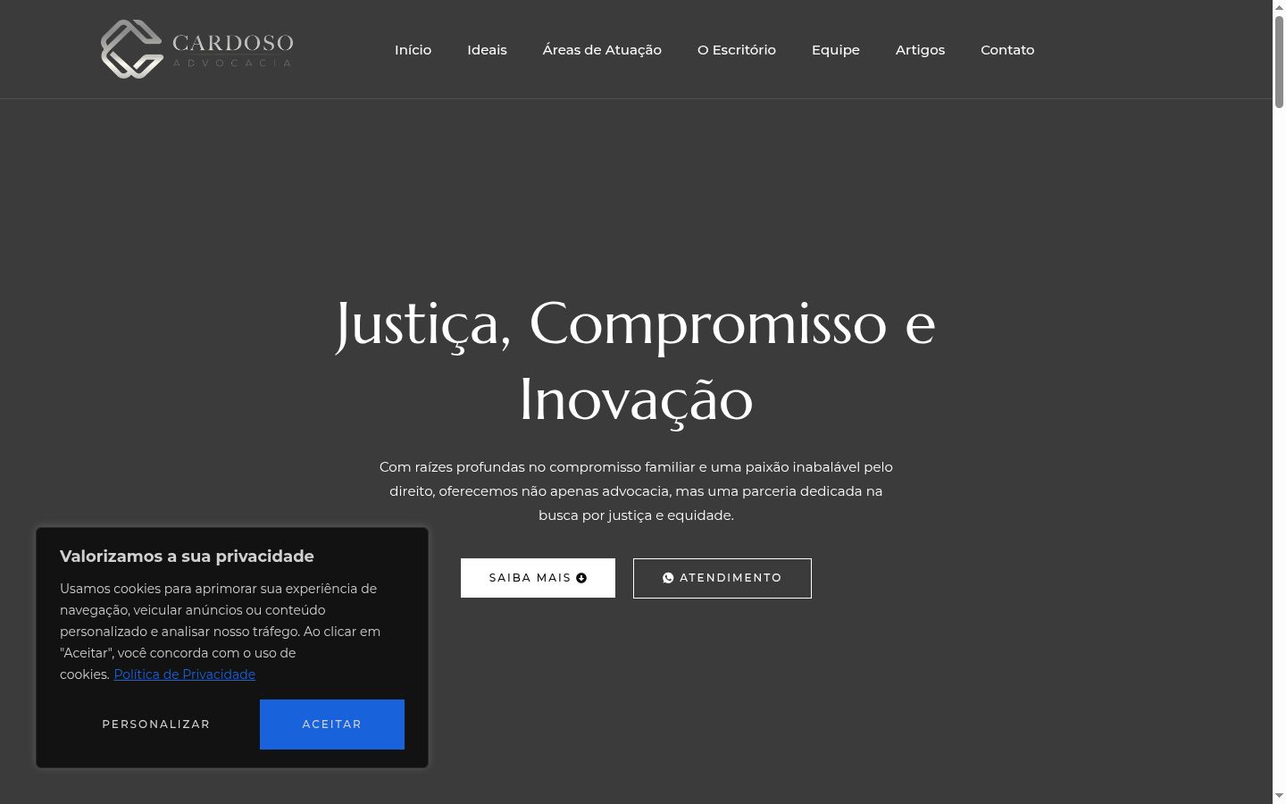 Screenshot tal-banner tal-kunsens muri qabel kwalunkwe interazzjoni