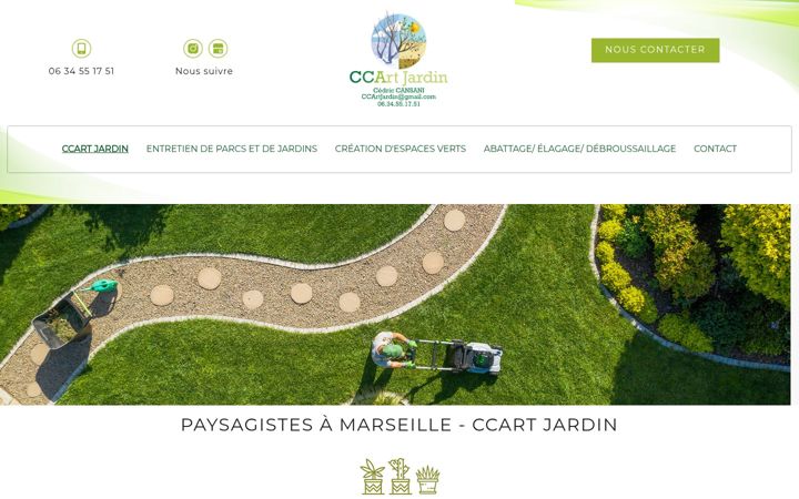 Screenshot of ccart-jardin.fr