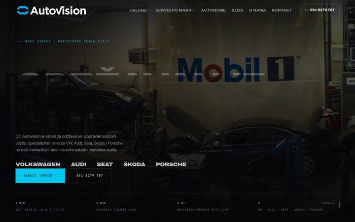 Screenshot of ccautovision.hr