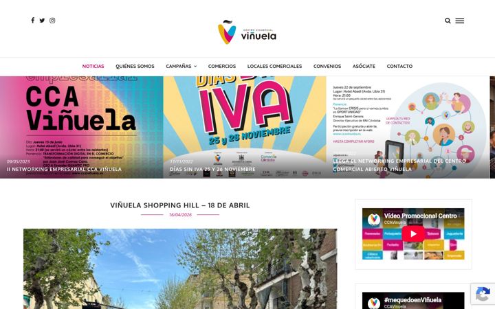 Screenshot of ccavinuela.es