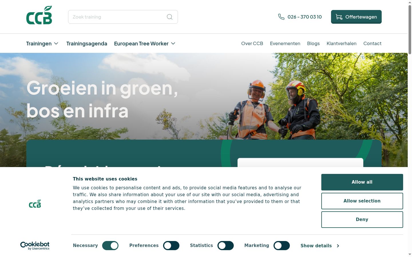 Sutikimo reklamjuostės, rodytos prieš bet kokią sąveiką, ekrano kopija