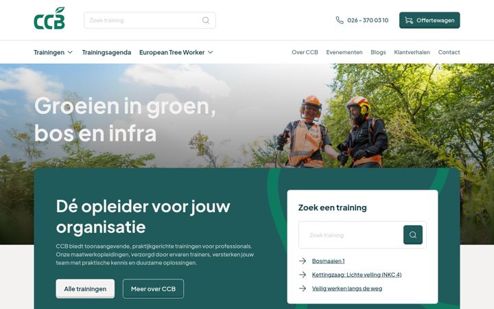 Screenshot of ccb.nl