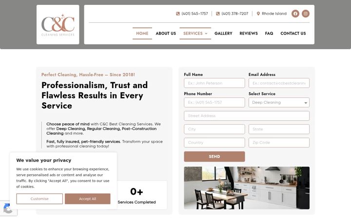 Screenshot of ccbestcleaningservices.com