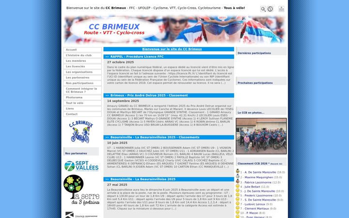 Screenshot of ccbrimeux.com