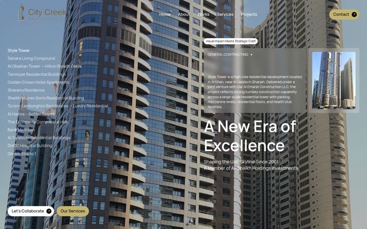 Screenshot of ccc-uae.com