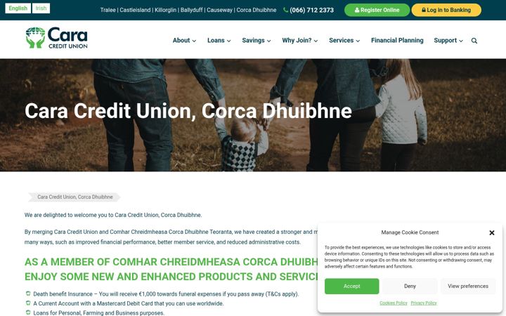 Screenshot of cccdteo.com
