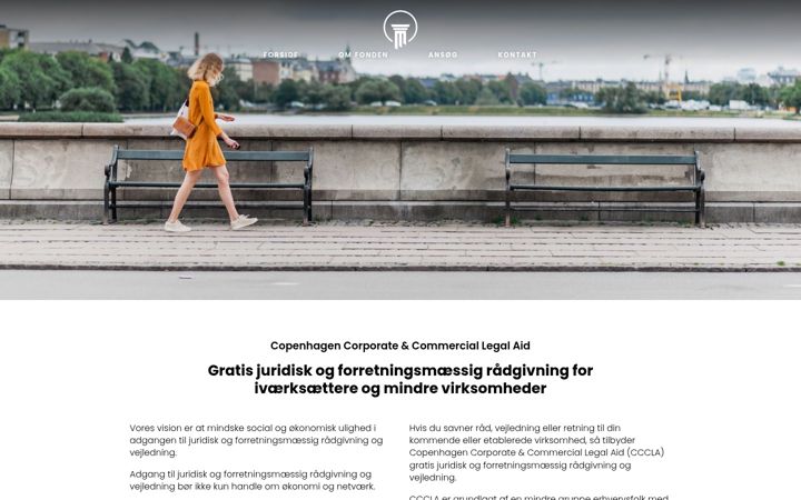 Screenshot of cccla.dk