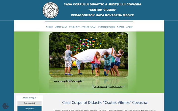 Screenshot of ccdcovasna.ro
