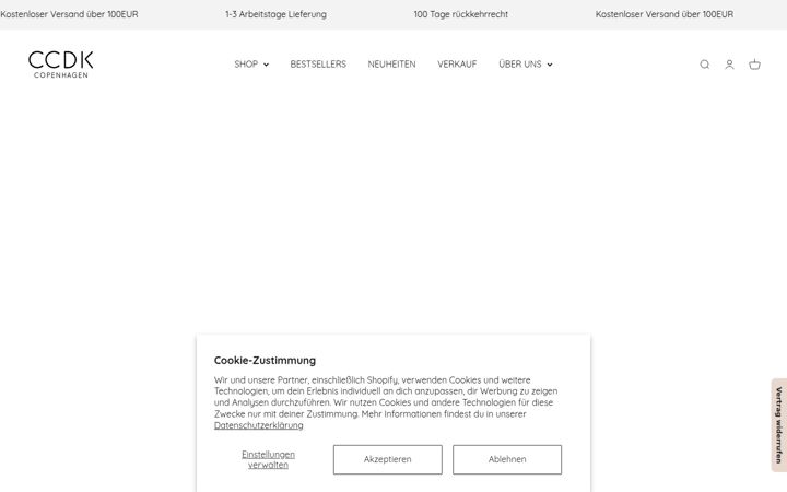 Captură de ecran a ccdkcopenhagen.de