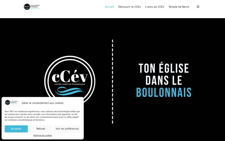Ekrānuzņēmums no ccev-bsm.fr