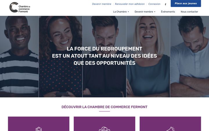 Screenshot of ccfermont.ca