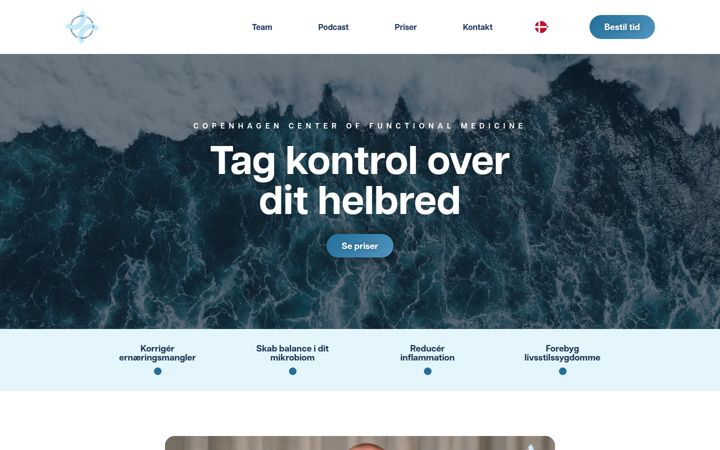Screenshot of ccfm.dk
