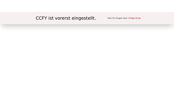 Screenshot of ccfy.de