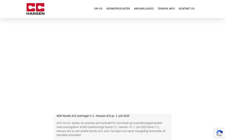 Screenshot of cchansen.com