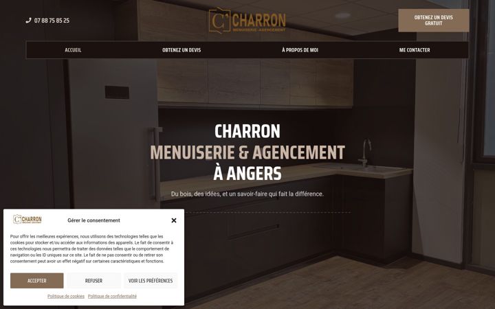 Screenshot of ccharron.fr