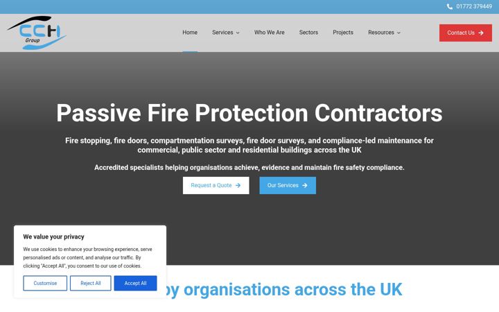 Screenshot of cchgroup.co.uk