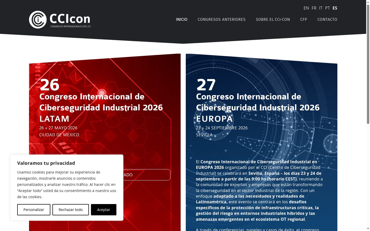 Screenshot tal-banner tal-kunsens muri qabel kwalunkwe interazzjoni