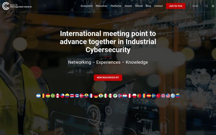 Screenshot ta' cci-es.org