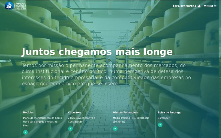 Screenshot of cciah.eu