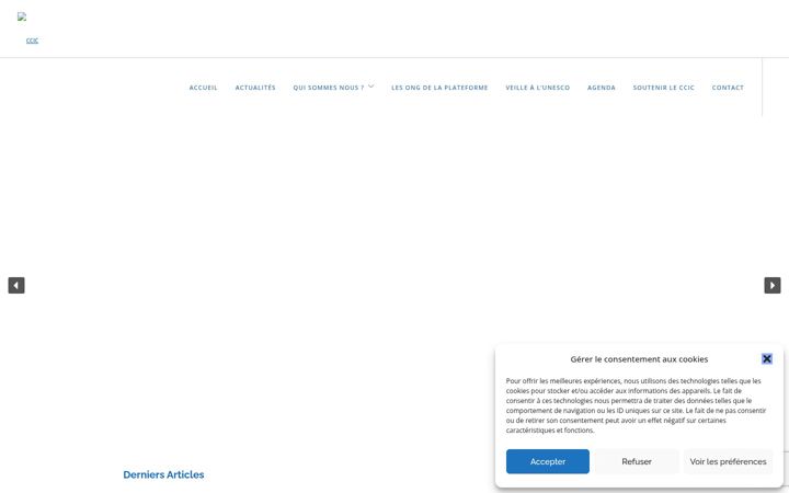 Screenshot ta' ccic-unesco.org