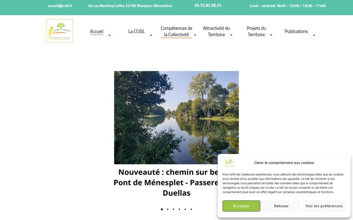 Skærmbillede af ccidl.fr