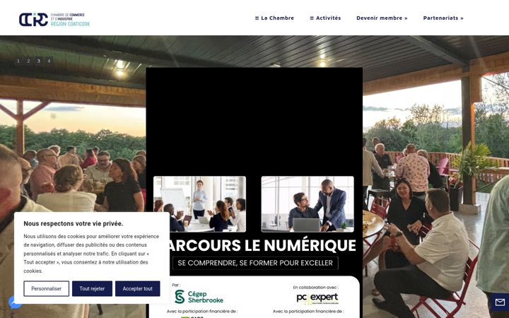 Screenshot of ccircoaticook.ca