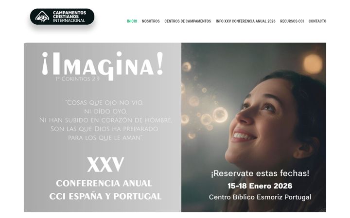 Screenshot of ccispain.org