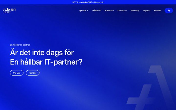 Screenshot of ccit.se