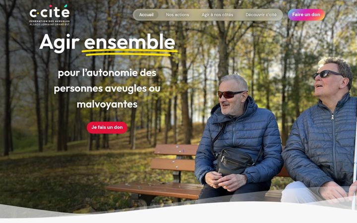 Screenshot of ccite.fr