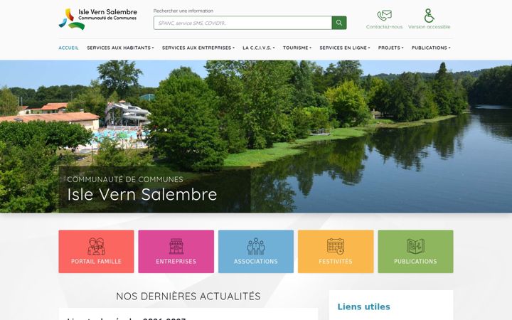 Screenshot of ccivs.fr