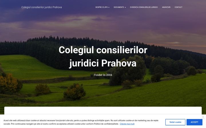 Screenshot of ccjph.ro