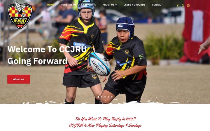 Screenshot of ccjru.com.au
