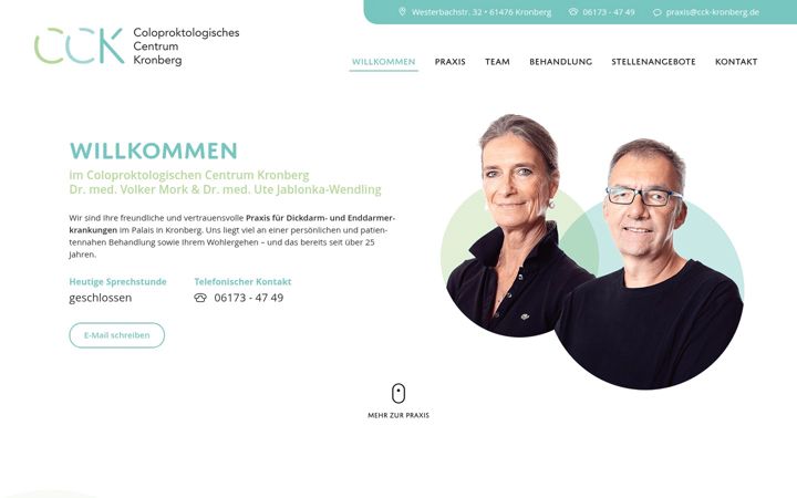 Screenshot of cck-kronberg.de