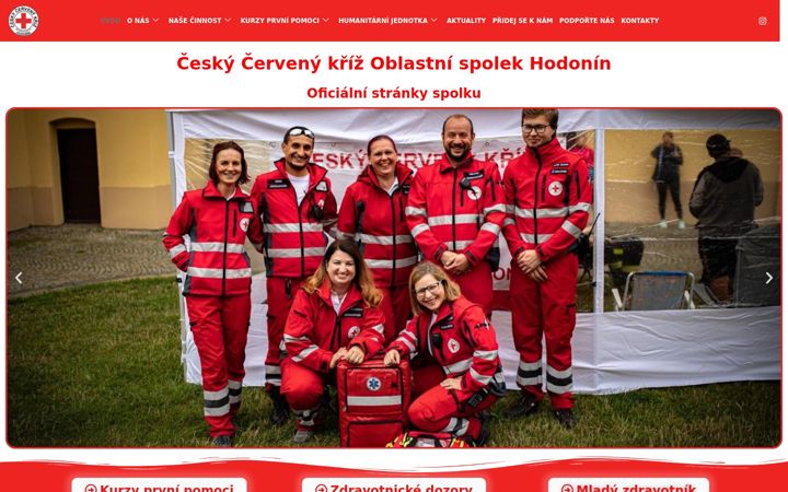 Skjámynd af cckhodonin.eu