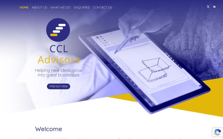 Screenshot of ccladvisors.co.uk